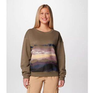 Columbia Women's Meridian Creek Crew Sweatshirt Size M